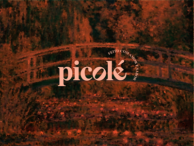 Picole Plan illustration logo monet