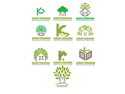 Kratzmann Real Estate logofolio logo logotype real estate rental