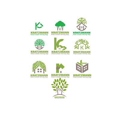 Kratzmann Real Estate logofolio logo logotype real estate rental
