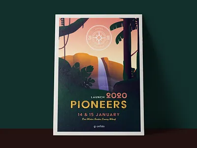 Onfido Launch 2020 - Jungle brand illustration branding design illustration typography vector