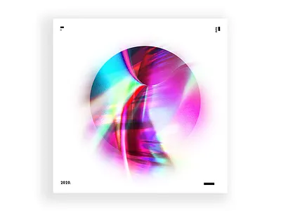 Chromatic 05 beautiful branding character chromatic chromatic aberration chromatic zebra clean color colors design illustration rainbow typography web