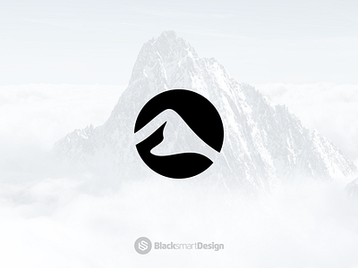 mountain black black white brand brand design brand identity branding graphic design graphicdesign graphicdesigner logo logodesign logos mountain mountain logo simple design simple logo sport sports design sports logo white