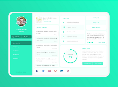 Personalized Learning Application for Educational Institutions designs ui ui design uxui