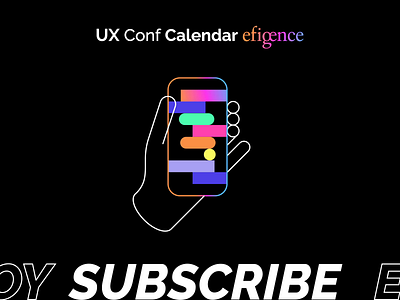 Efigence Calendar✨ animation calendar design flat illustration illustrator minimal motion ui ux vector