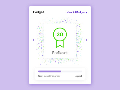 Level Progress Badge Layout app badges beginner clean daily ui design expert grade icon indicator interface intermediate layout level performance progress ui upgrade ux vector