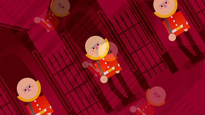 Queen's Guards, LDN [ Jan 2020 ] animation art direction illustration