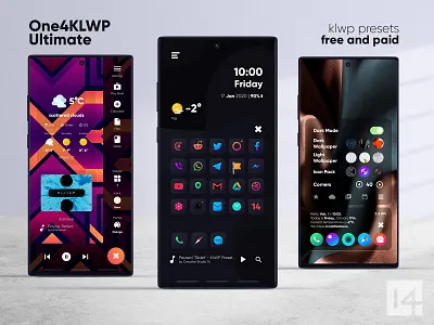 One4KLWP Ultimate android app app design design icon design icon pack icon set icons launcher widget