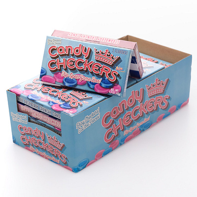 Candy Checkers Shot CB candy design game invention