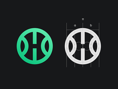 Logo Redesign, Process application brandidentity branding branding concept branding design consultacy golden ratio gold green hlogo innovation logo design logo designer logo grid logo mark logo process logo redesign logotype minimalist logo symbol value