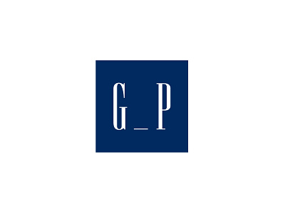 The Gap apparel brand branding clothing concept fashion font gap icon logo negative space punctuation rebrand serif shape space square the gap type