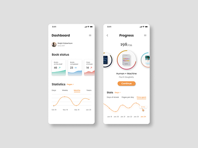 Book tracking app adobe xd app app design application chat app colors design ios ios app mobile mobile app mobile app design mobile design mobile ui ui uidaily uidesign uiux uiuxdesign ux