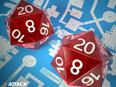 RPG Dice 3d cinema4d global illumination occasionalrender redshift redshift3d styleframe