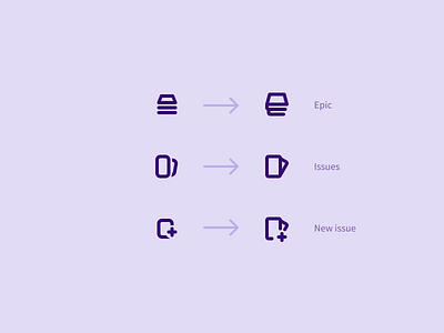 Epic Issues add epic gitlab icon iconography icons issue new