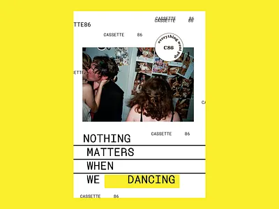 nothing-matters-when-we-dancing adobe photoshop cover design fanzine graphicdesign minimal art modern publication design publish publishing type typography typography art typography design web zine zinegraph zines