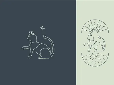 A Tribute To My Cats 🐈💙🐈 animal art animal icon animal logo animal mark branding cat design cat sketch design graphic design hand drawn hand drawn logo icon design illustration logo logodesign monoline monoline logo stamp texture vector