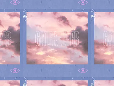 GATEKEEPER album album art branding design festival icon logo music poster type typography vintage