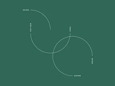 Gather Round Support Graphics brand development branding charleston design identity mark sdco vector