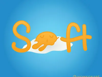 Softboiled design graphic design illustration typography vector