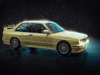 BMW M3 illustration