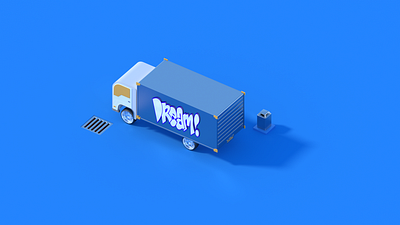 Dream Box 3d c4d design