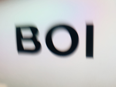 BOI photography distort design