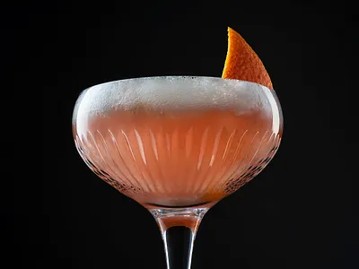 Whisky Sour bourbon cocktail liquid orange photography product still life studio whisky