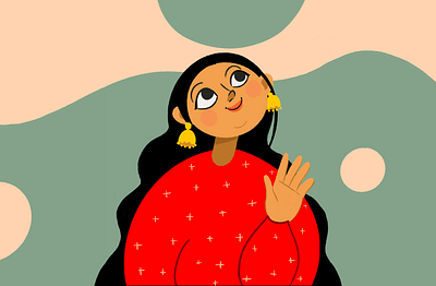 Dribble Debut character characterdesign drawing dribbleinvite graphics hello dribble illustration illustrator woman