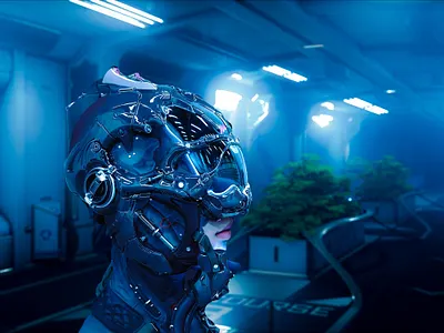 Journey Outwards 3D Rendering 3d art 3d artist 3d render 3d rendering carlcg cg realistic 3d renderhub renders sci fi scifi