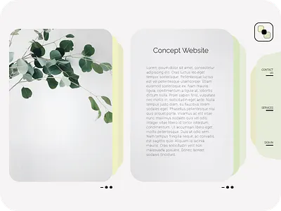 Concept_website_practice concept design design practice ui ui design uidesign