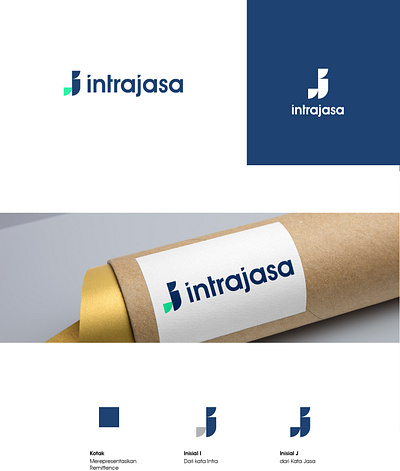 Designing Intrajasa Logo design designs logo logodesign