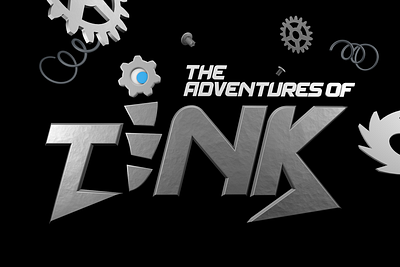 The Adventures of Tink art direction c4d cinema 4d game design logo