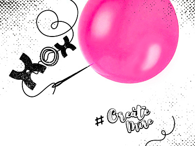 Create More by XOX designs. ad advert animated branding createmore femine gif intro novgraf simpleanimation xox