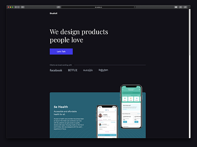 StudioX - New Website! 2020 2020 trend agency agency landing page agency website branding design devayani flatdesign hubspot nagendra new website product design studiox ui ux