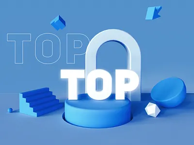 TOP Light 3d 3d 3d art app clean icon ui web