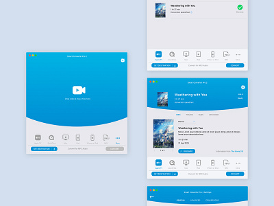 Converter UI app application clean design interface macos simple ui user interface