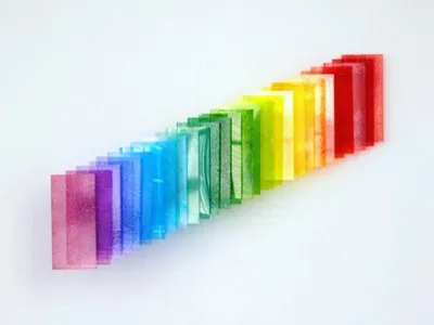 Don’t eat green tomatoes art color exhibition perspective rainbow