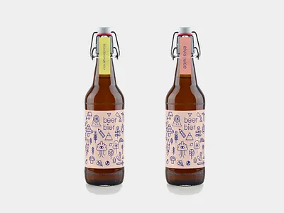 beer THINGS beer beer bottle beer branding beer mockup beerlabel illustration illustrations mockup