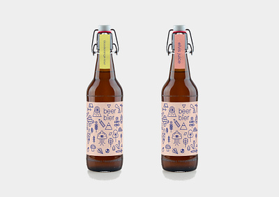 beer THINGS beer beer bottle beer branding beer mockup beerlabel illustration illustrations mockup