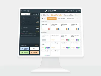 Point of Sale App (POS System) app cafe cashier clay clay mockup design ios minimal mockup payment point of sale pos restaurant tablet ui ux