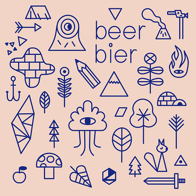 beer THINGS2 aspinall beer beer bottle beer branding beer label branding design illustration illustrations logo schnuppe