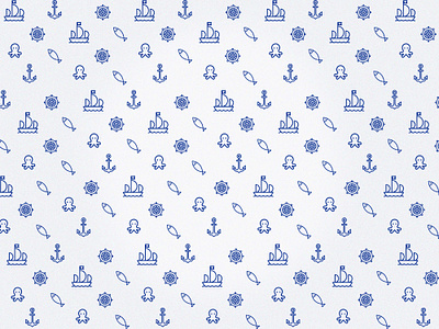 Capitaine Câlin 2d branding branding and identity branding design capitainecalin declination icons illustration items logo sea ui