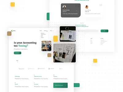 Koshi Consulting Website concept accountancy adobe xd branding corporate identity design home page modern design uidesign web web design