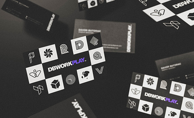 DBWORKPLAY™ - Personal branding & Logo design branding design icon illustration logo logomark symbol typography vector visual identity