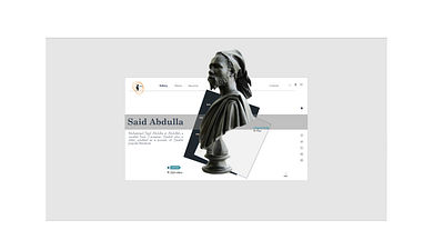 Abdullah B ui ux website