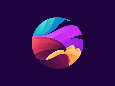 Eagle albania colorful colors creative creative design design dribbble eagle illustration jetmir lubonja logo logo 2d vector