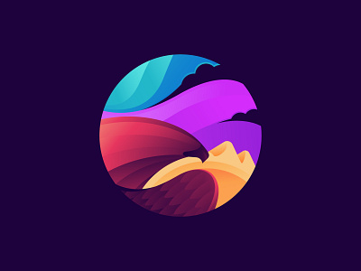 Eagle albania colorful colors creative creative design design dribbble eagle illustration jetmir lubonja logo logo 2d vector