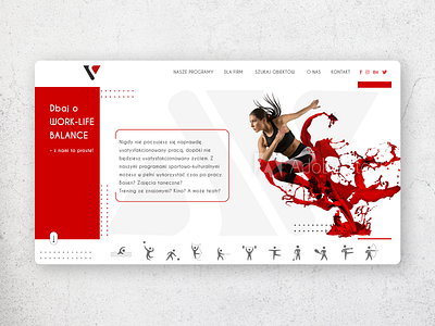 Web for sport company design graphic graphic design logo mockup ui uiux ux webdesign website