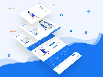 ManyFlow Messenger Automation UI/UX Design automation company design facebook illustration leads marketing minimal people ui ui ux ui design uidesign uiux ux uxdesign web design webdesign website wordpress