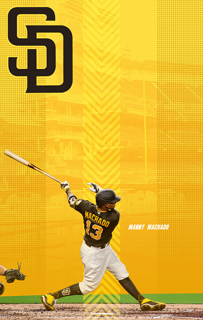 San Diego Padres art branding photoshop sports sports design