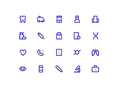 Free icons - Medical icon set doctor free freebie health healthcare icon design icon set icons medical outline icons therapy two tone vector design wellness